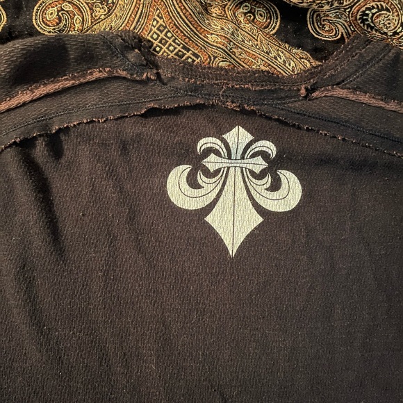 Men’s Affliction long sleeve reversible tee shirt size xxl - Picture 3 of 6